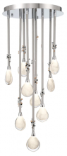 Lib & Co. US 12065-01 - Bellissima, 9 Light LED Chandelier, Chrome