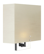 Stone Lighting WS225FWSNMB4 - Wall Sconce Zen Frosted White Satin Nickel Max 2x40W E26