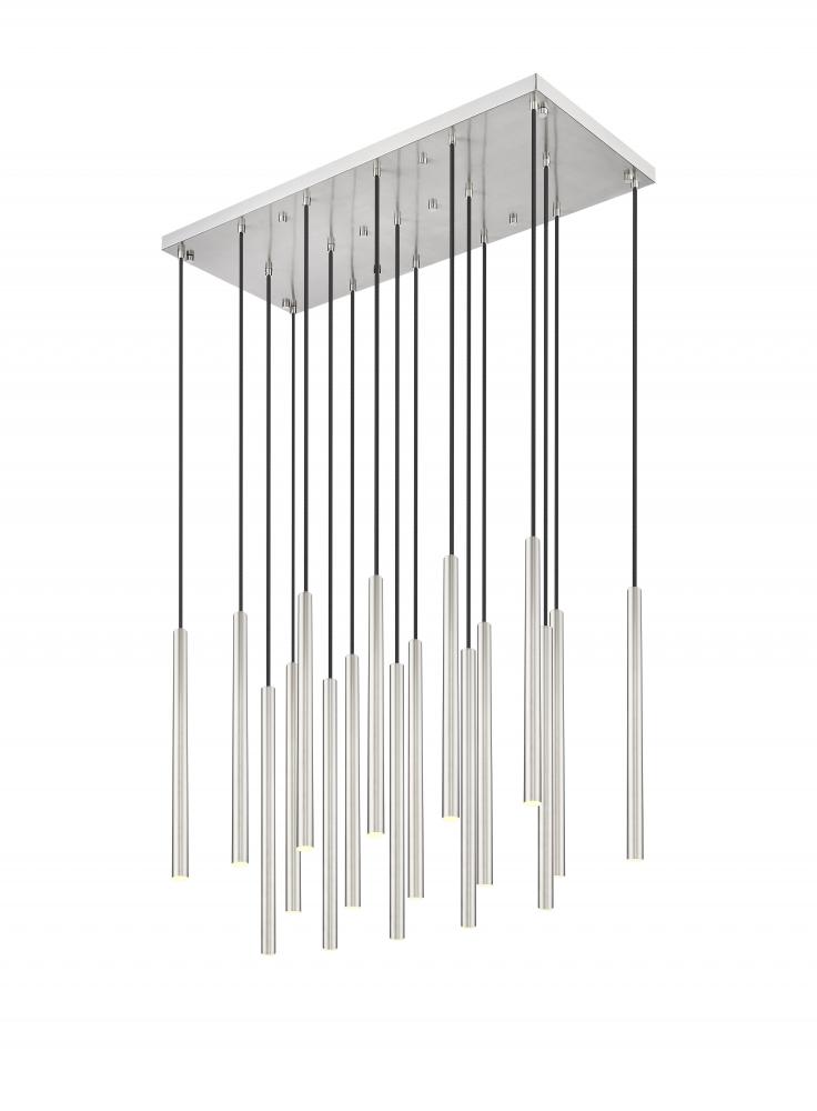 17 Light Linear Chandelier