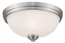 Z-Lite 443F3-BN - 3 Light Flush Mount