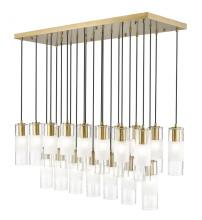 Z-Lite 824P-23L-MGLD - 23 Light Linear Chandelier