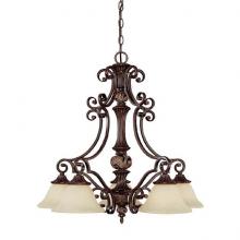 Capital 3515CB-245 - Five Light Down Chandelier