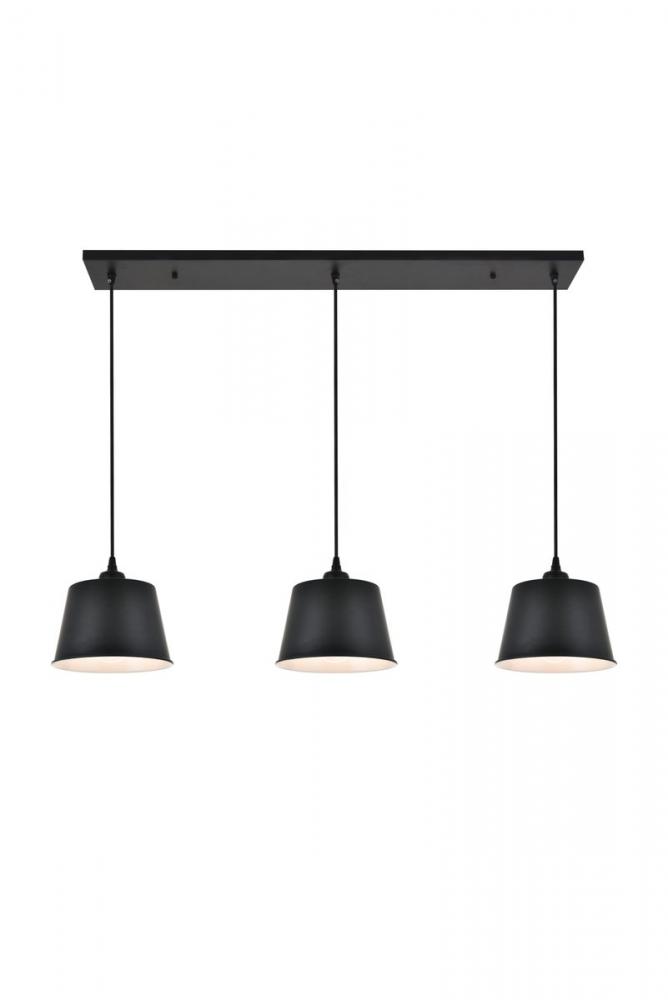 Nota 3 light black Pendant