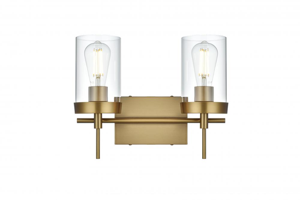 Taryin 14 inch Wall Sconce in Satin Gold