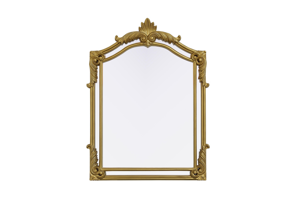 Wall mirror 31.5&#34;x42&#34; gold leaf