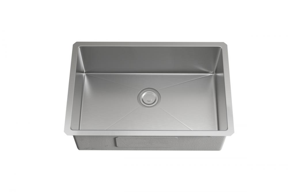 Stainless Steel Undermount Kitchen Sink L27&#39;&#39;xW18&#39;&#39;xH10&#34;