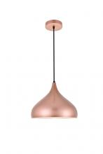 Elegant LDPD2046HG - Circa 1 Light Honey Gold Pendant