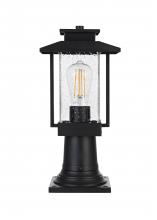 Elegant OD317P15BK - Tioga 7 inch Outdoor Pendant in Black