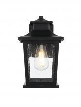 Elegant OD351W12BK - Redner 7 inch Outdoor Pendant in Black