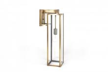 Northeast Lantern 10547-AB-MED-CLR - Uptown Large Wall Antique Brass Medium Base Socket Clear Glass