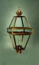 Northeast Lantern 1273-AB-CIM-FST - Post Antique Brass Medium Base Socket With Chimney Frosted Glass