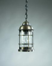 Northeast Lantern 3512-VG-MED-FST - Nautical Hanging Verdi Gris Medium Base Socket Seedy Marine Glass